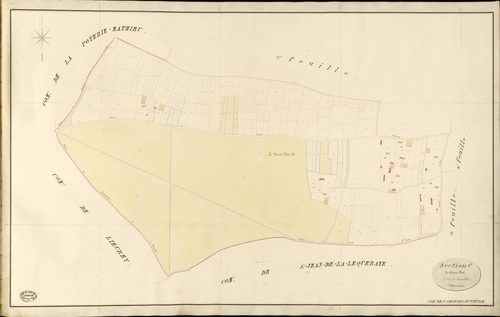 Saint-Georges-du-Vièvre. Section C _ du Mont Rôti _ 2e de 4 Feuilles