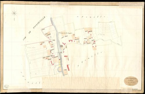 Saint-Germain-des-Angles. Section A _ du Village _ 2e de 3 Feuilles