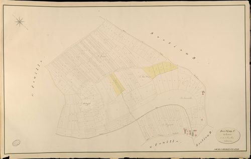 Saint-Germain-sur-Avre. Section C _ des Graviers _ 2e de 3 Feuilles