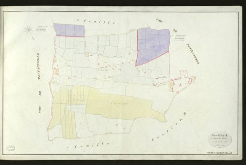 Saint-Germain-Village. Section A _ de Mont-les-Mares _ 2e de 3 Feuilles