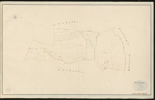Saint-Jean-du-Thenney. Section A _ de L'épinay _ 2e de 3 Feuilles