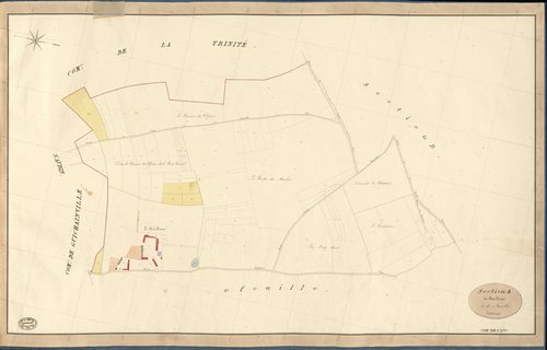 Saint-Luc. Section A _ du Bois Cuvier _ 1re de 2 Feuilles
