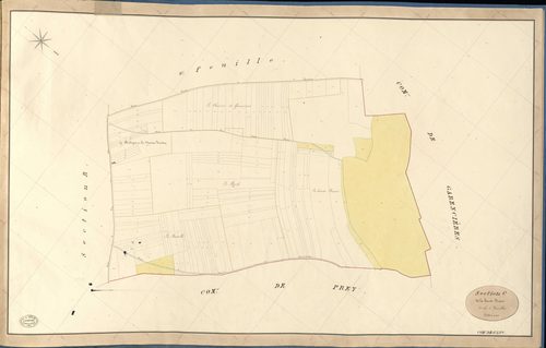 Saint-Luc. Section C _ de la haute Brosse _ 1re de 2 Feuilles