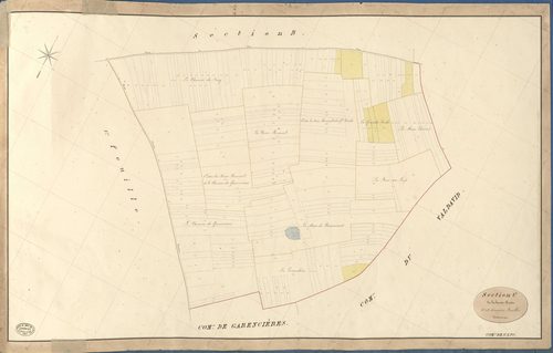Saint-Luc. Section C _ de la haute Brosse _ 2e et dernière Feuille