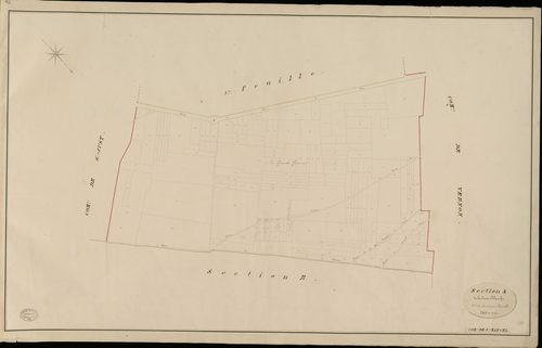 Saint-Marcel. Section A _ de la Croix Blanche _ 2e et dernière Feuille