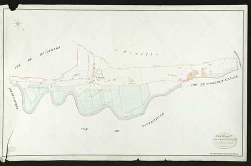 Saint-Mards-de-Blacarville. Section C _ de Saint Mards et de la Vallée derisle _ 2e et denrière Feuille