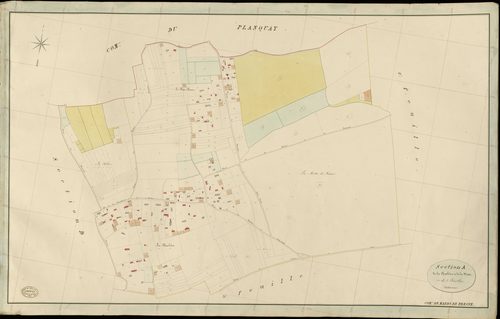 Saint-Mards-de-Fresne. Section A _ de la Chaslière et de la Motte _ 1re de 3 Feuilles