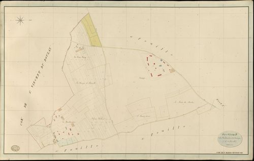 Saint-Mards-de-Fresne. Section B _ de la Bouchonnière et de Cautepie _ 2e de 4 Feuilles