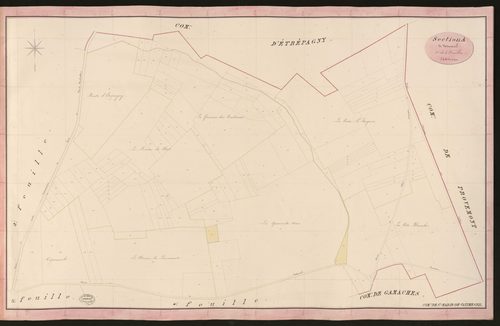 Sainte-Marie-de-Vatimesnil. Section A _ de Vatimesnil _ 1re de 5 Feuilles