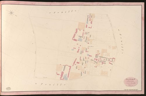 Sainte-Marie-de-Vatimesnil. Section B _ de Sainte Marie _ 2e de 4 Feuilles