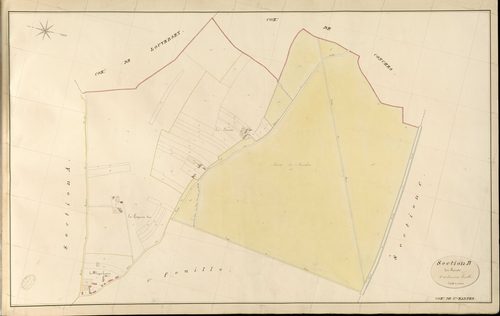 Sainte-Marthe. Section B _ des Pierrots _ 2e et dernière Feuille