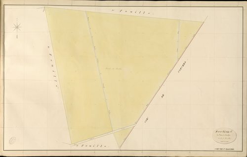 Sainte-Marthe. Section C _ de Forêt de Conches _ 2e de 8 Feuilles