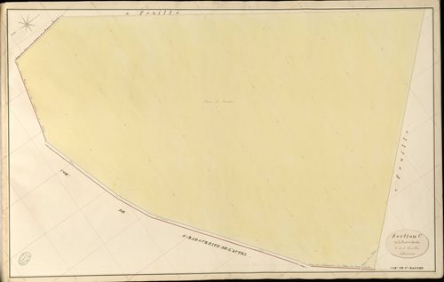 Sainte-Marthe. Section C _ de Forêt de Conches _ 6e de 8 Feuilles