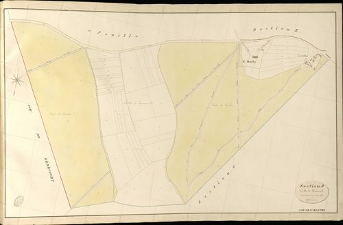 Sainte-Marthe. Section D _ de Pommereuil _ 2e et dernière Feuille