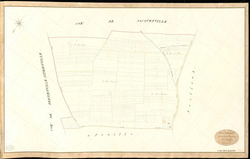 Saint-Martin-la-Campagne. Section C _ de la Fosse Fremont _ 1re de 2 Feuilles