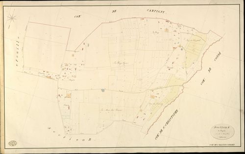 Saint-Martin-Saint-Firmin. Section A _ de Bigards _ 1re de 2 Feuilles