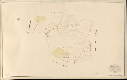 Saint-Ouen-de-Thouberville. Section C _ de l'Enclave _ 2e et dernière Feuille