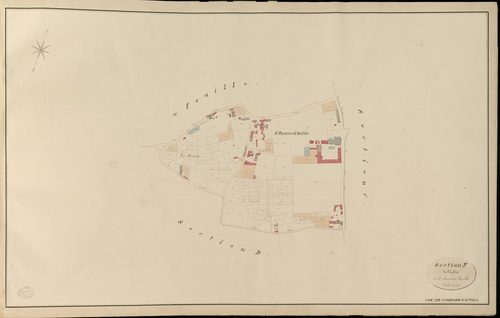 Saint-Pierre-d'Autils. Section F _ de l'Eglise _ 4e et dernière Feuille