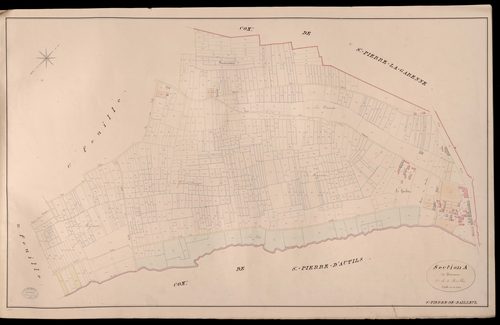 Saint-Pierre-de-Bailleul. Section A _ de Dormoun _ 2e de 5 Feuilles