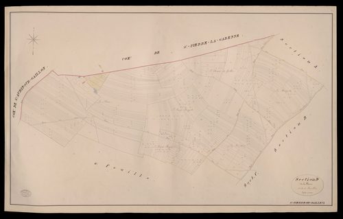 Saint-Pierre-de-Bailleul. Section D _ de la Plaine _ 1re de 3 Feuilles