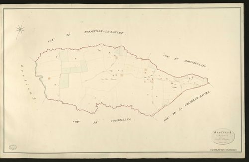 Saint-Pierre-de-Cormeilles. Section A _ des Prés Catteaux _ Feuille Unique