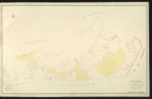 Saint-Pierre-de-Cormeilles. Section B _ de la Côte _ 2e de 4 Feuilles