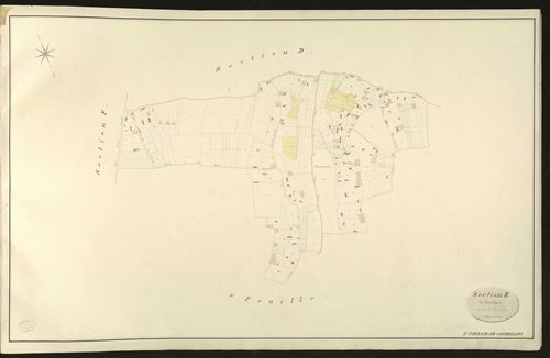 Saint-Pierre-de-Cormeilles. Section E _ de Cauvicourt _ 1re de 2 Feuillles