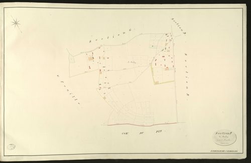 Saint-Pierre-de-Cormeilles. Section F _ du Boulay _ 1re de 2 Feuilles