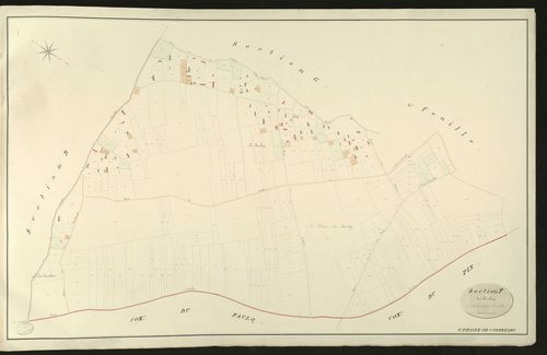 Saint-Pierre-de-Cormeilles. Section F _ du Boulay _ 2e et dernière Feuille