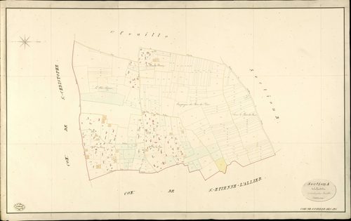 Saint-Pierre-des-Ifs. Section A _ de la Grand'Rue _ 2e et dernière Feuille