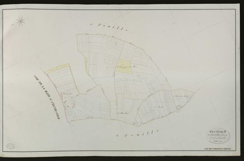 Saint-Pierre-du-Mesnil. Section B _ des Bois du Blanc Buisson _ 2e de 4 Feuilles