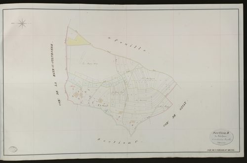 Saint-Pierre-du-Mesnil. Section B _ des Bois du Blanc Buisson _ 4e et dernière Feuille