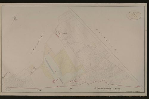 Saint-Pierre-la-Garenne. Section C _ de Bailly _ 3e de 4 Feuilles