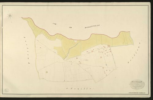 Saint-Sylvestre-de-Cormeilles. Section B _ de la Couture _ 1re de 2 Feuilles