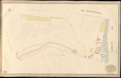 Saint-Vigor. Section A _ du Mesnil _ 3e et dernière Feuille