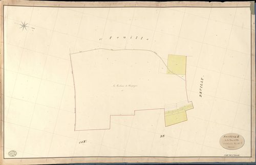 Saint-Vigor. Section E _ de la Mare de l'Ile _ 3e et dernière Feuille