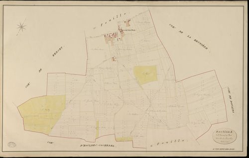 Saint-Vincent-des-Bois. Section A _ de St Vincent des Bois _ 2e de 3 Feuilles