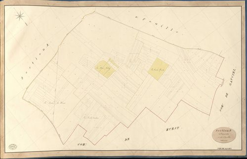 Sassey. Section B _ de l'Epine Ronde _ 1re de 2 Feuilles