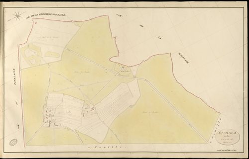 Sébécourt. Section A _ des Clos _ 3e de 4 Feuilles