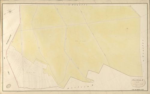 Sébécourt. Section A _ des Clos _ 4e et dernière Feuille