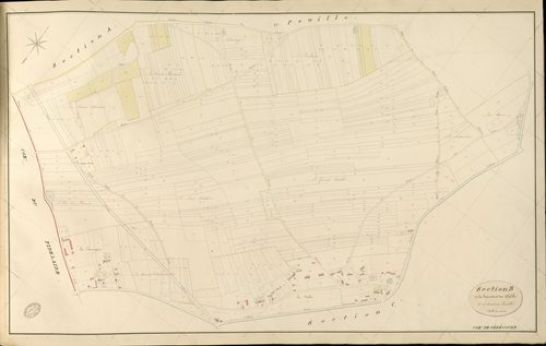 Sébécourt. Section B _ de la Haisette et du Châble _ 2e et dernière Feuille