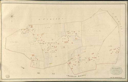 Thiberville. Section C _ de la Bulletière _ 3e et dernière Feuille
