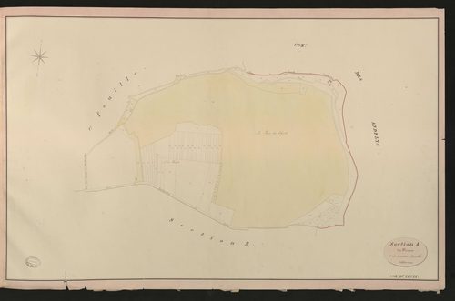 Thuit (Le). Section A _ des Pleignes _ 2e et dernière Feuille