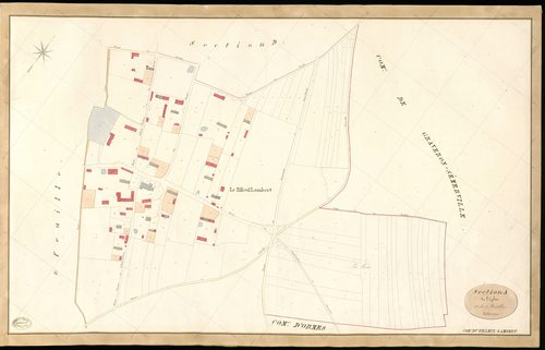 Tilleul-Lambert (Le). Section A _ de l'Eglise _ 1re de 2 Feuilles