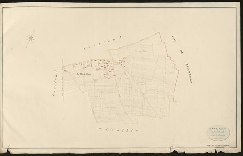 Tilleul-Othon (Le). Section B _ du haut Breuil _ 1re de 2 Feuilles