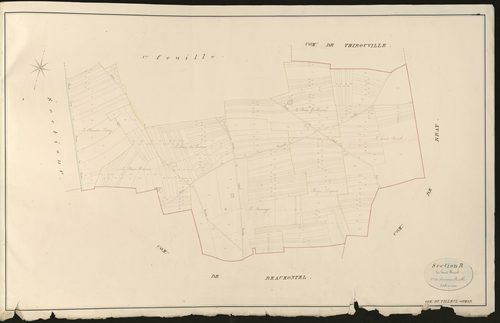 Tilleul-Othon (Le). Section B _ du haut Breuil _ 2e et dernière Feuille