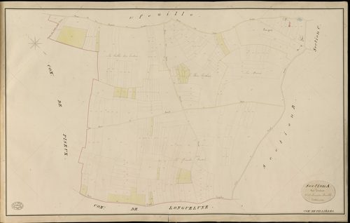 Tillières-sur-Avre. Section A _ des Tertres _ 2e et dernière Feuille