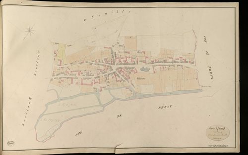 Tillières-sur-Avre. Section D _ du Bourg _ 3e et dernière Feuille