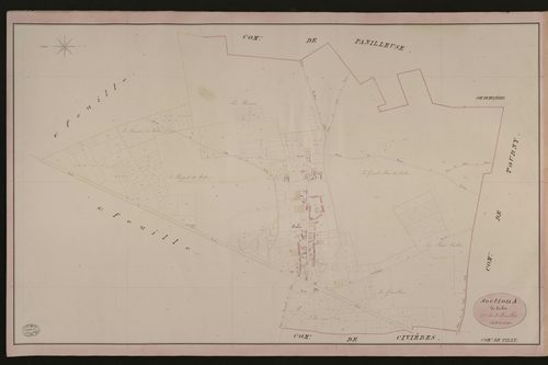 Tilly. Section A _ de Corbie _ 1re de 3 Feuilles
