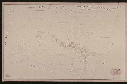 Tilly. Section B _ du Village _ 1re de 2 Feuilles